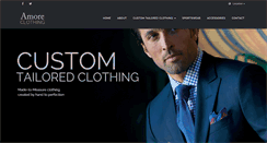 Desktop Screenshot of amoreclothing.com